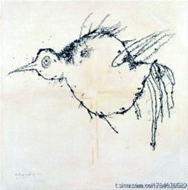 葉永青的作品《鳥》